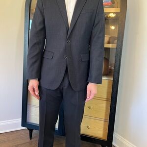 Banana Republic Navy Dark Blue Two Piece Suit and Pants